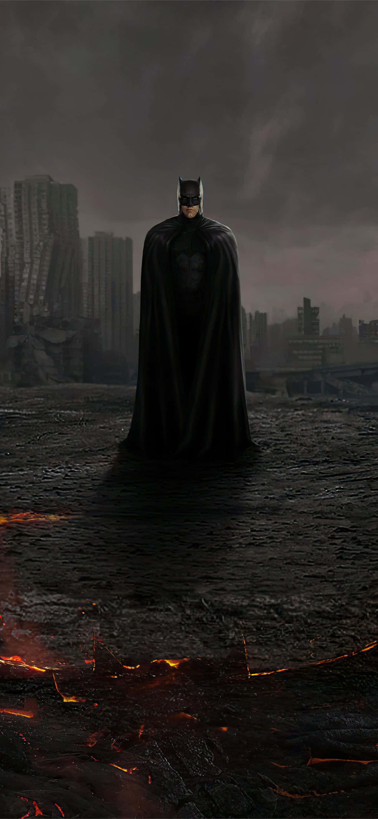 "Explorând aleile întunecate ale Orașului Batman" Fundal