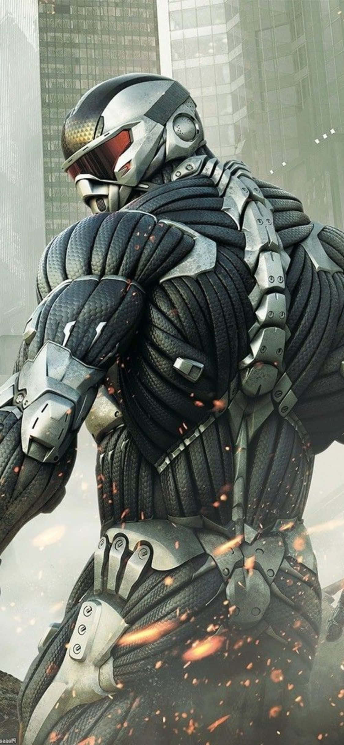 Explorând lumi extraterestre cu iPhone X și Crysis 3 Fundal