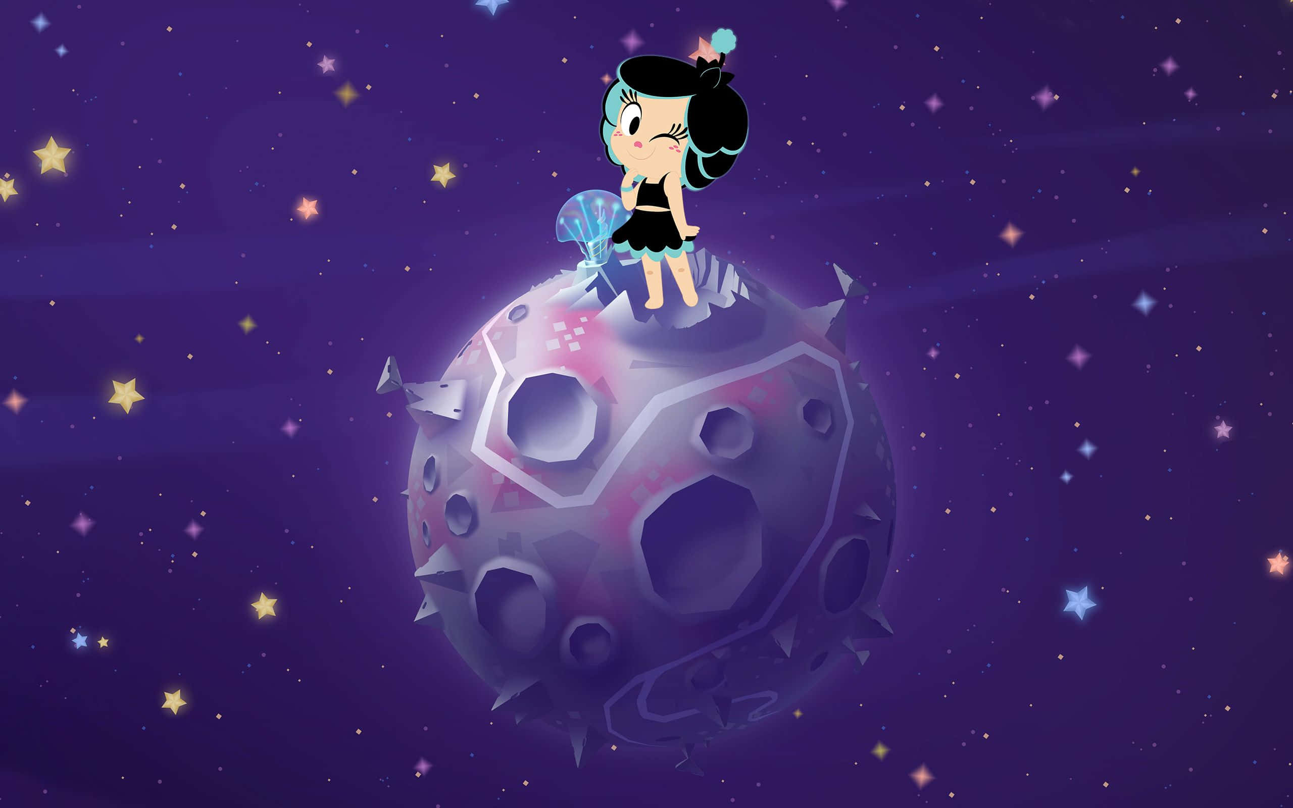 Explorând minunile spațiului cosmic Fundal