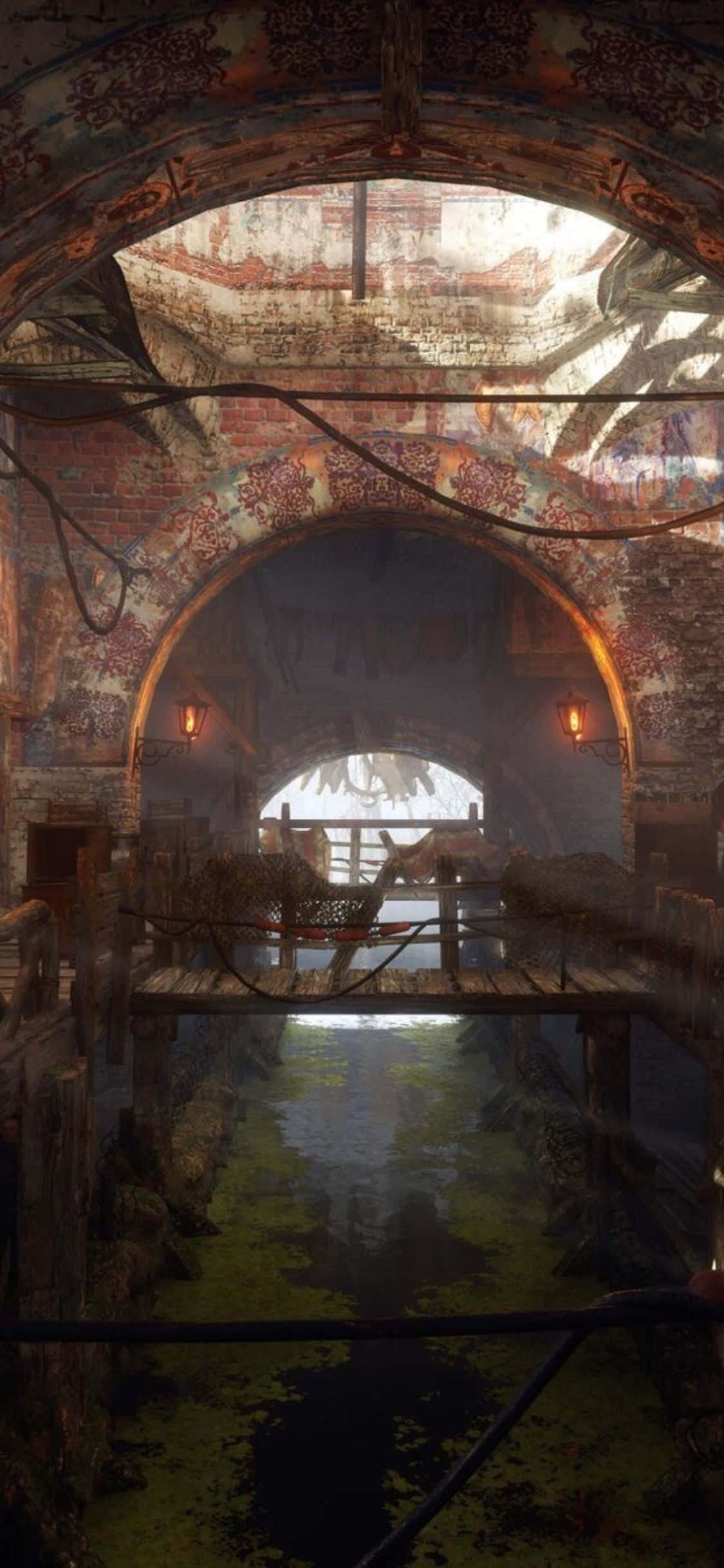 Explorează lumea post-apocaliptică din Metro Exodus cu iPhone X Fundal