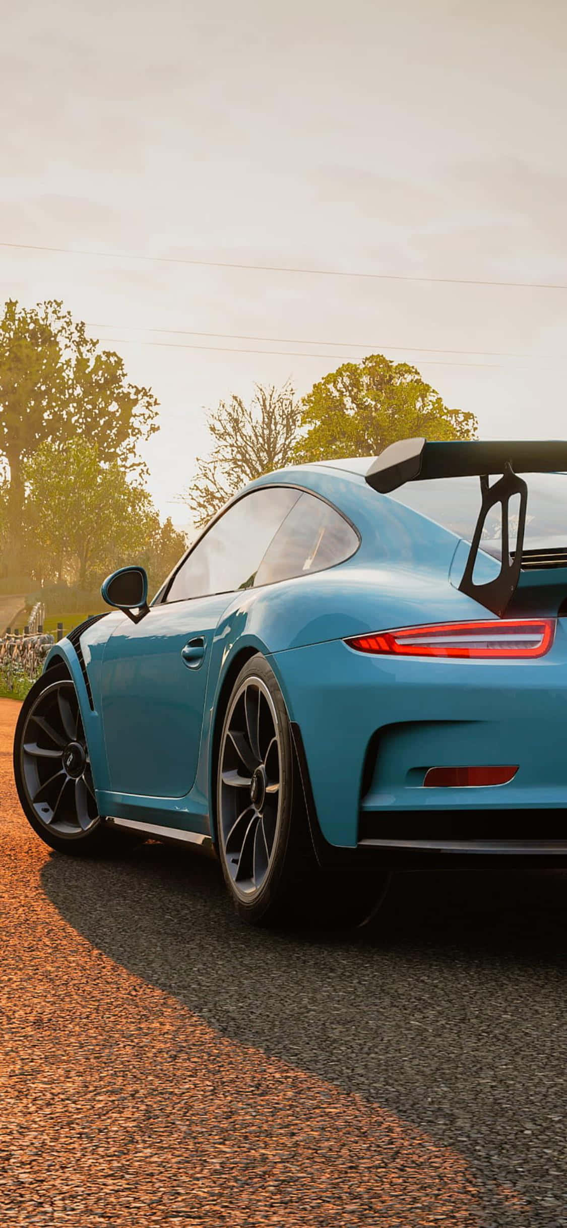 Explorează lumea cu stil cu iPhone Xs și Forza Horizon 4 Fundal