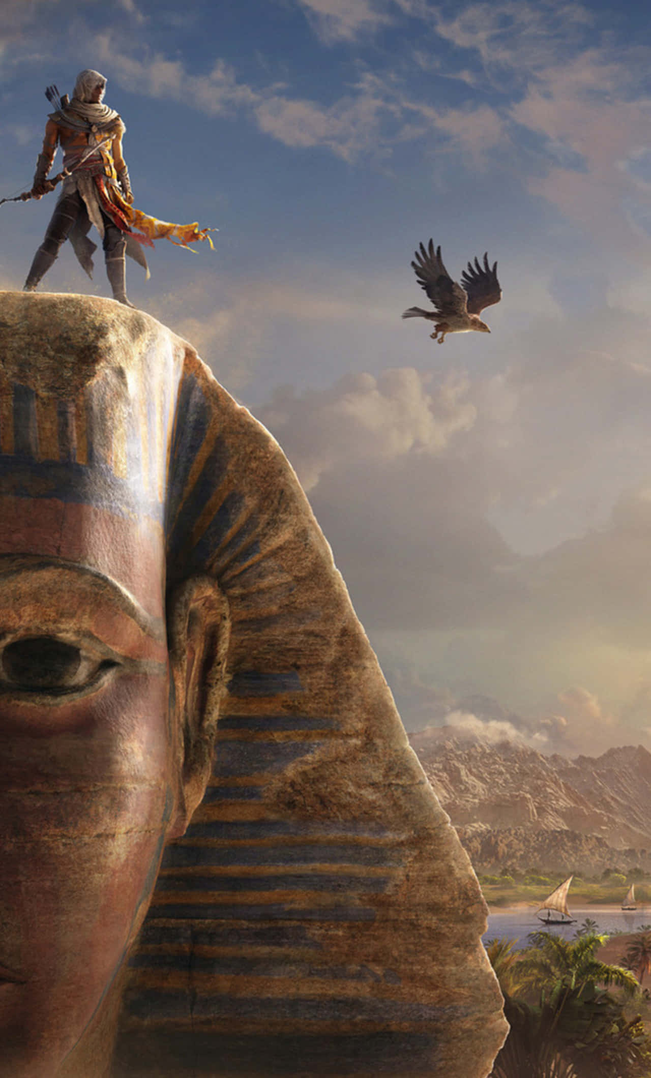 Explorează Lumea Istorică a Assassin's Creed pe iPhone Fundal