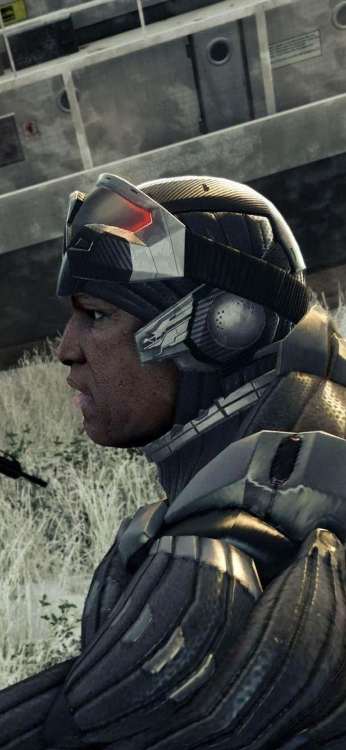Explorează lumea futuristă a Crysis 3 pe iPhone X! Fundal