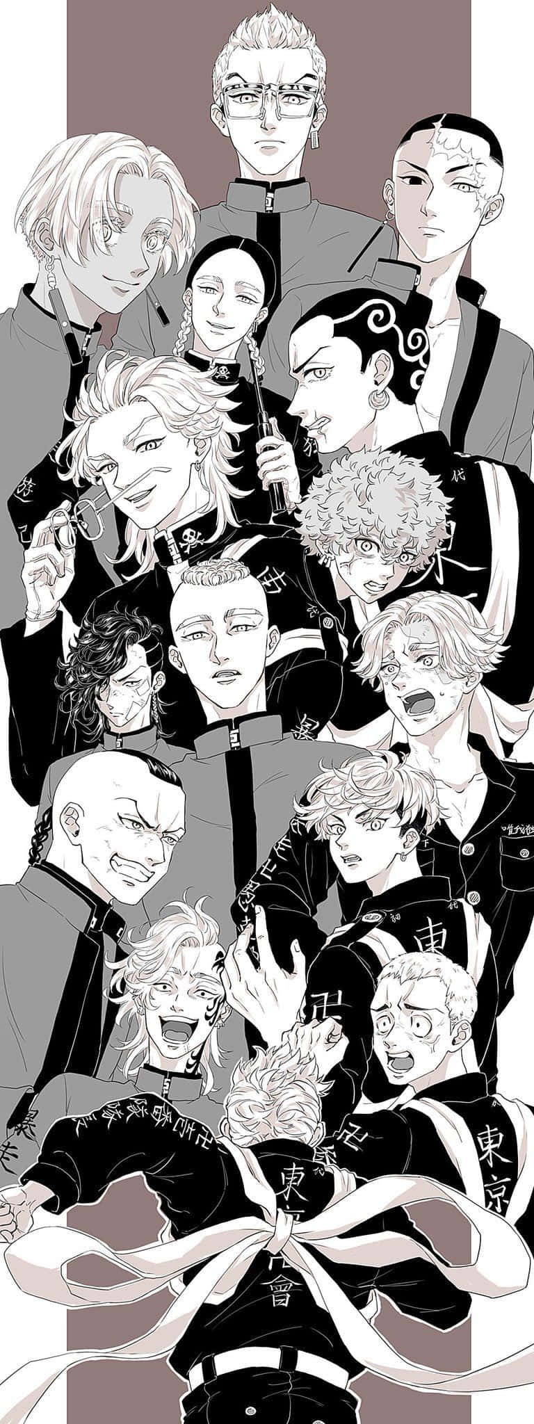 Explorează lumea Tokyo Revengers! Fundal