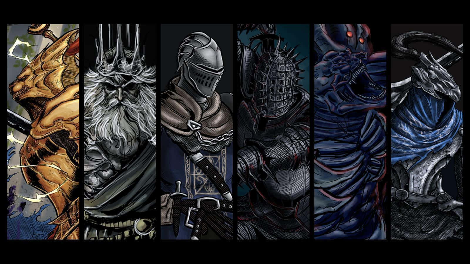 Explorează pericolele din Lordran în Dark Souls Fundal