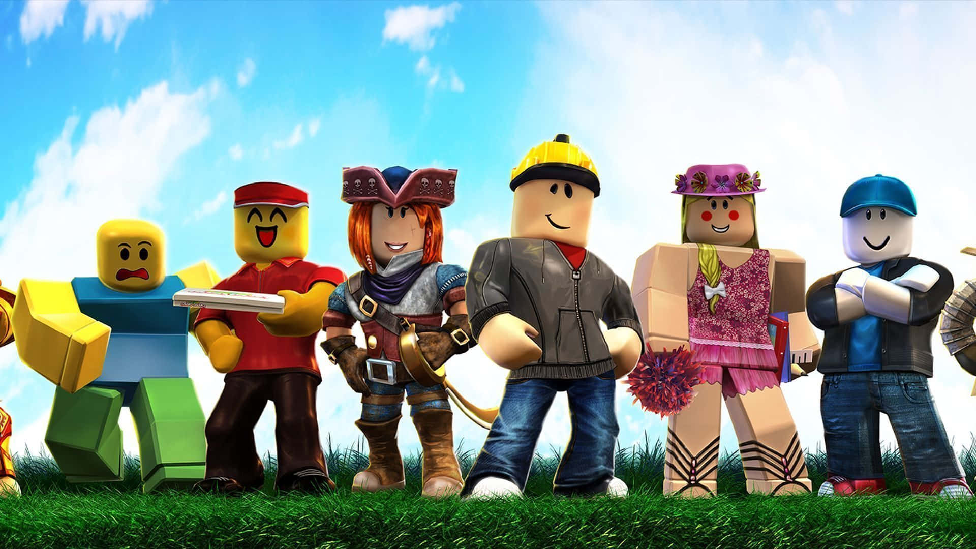 Explorează Roblox, universul virtual suprem pentru gameri Fundal
