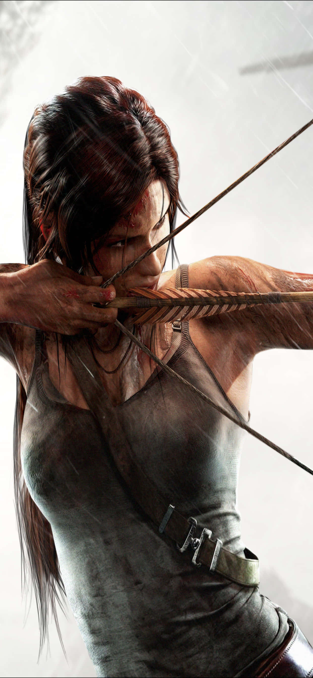 „Explorează ruinele antice în Rise Of The Tomb Raider cu iPhone Xs Max” Fundal