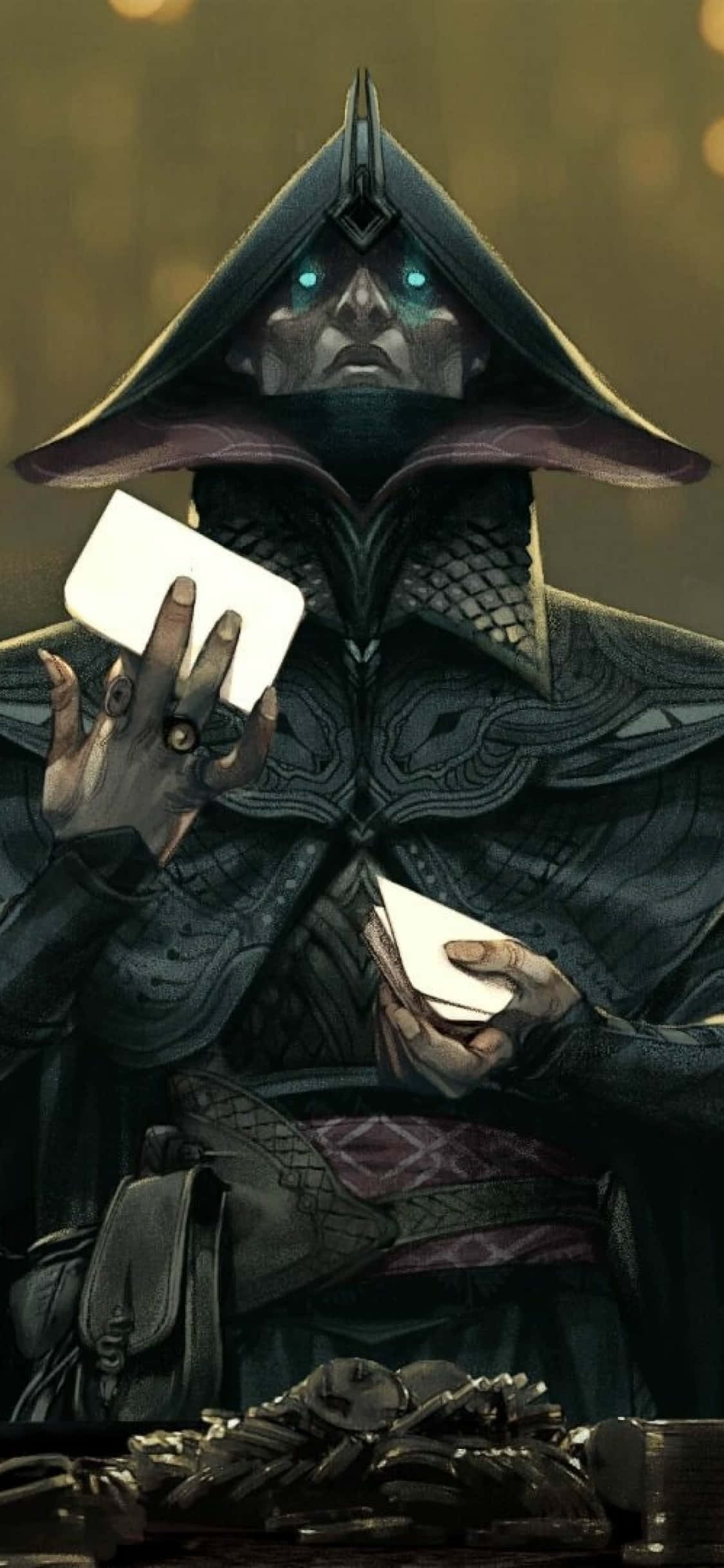 Explorează tărâmul Dragon Age Inquisition pe iPhone Xs Fundal
