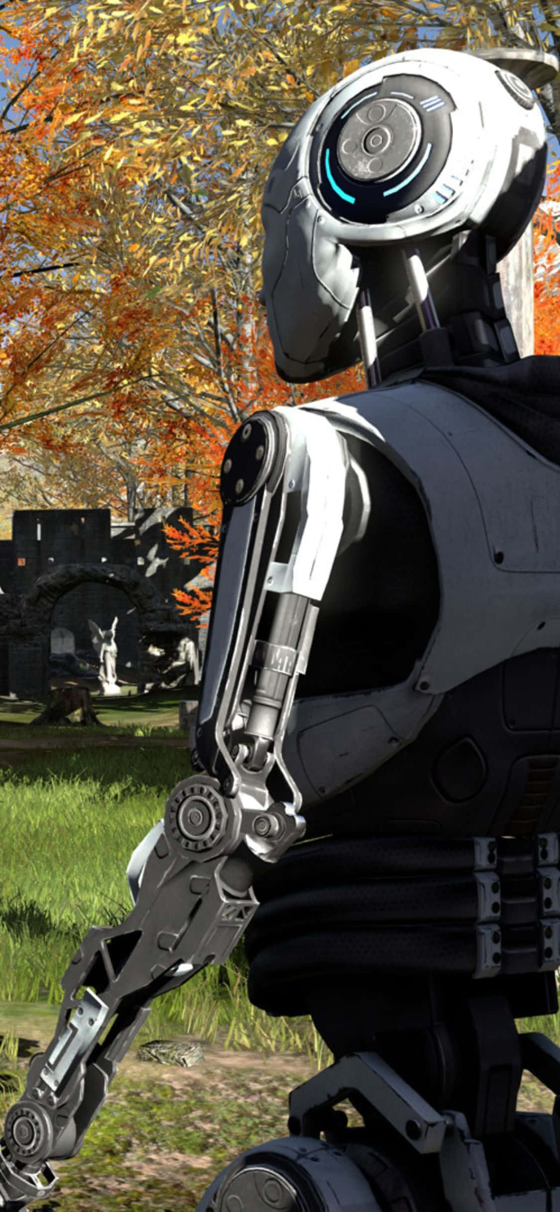 "Explorează The Talos Principle pe iPhone X" Fundal