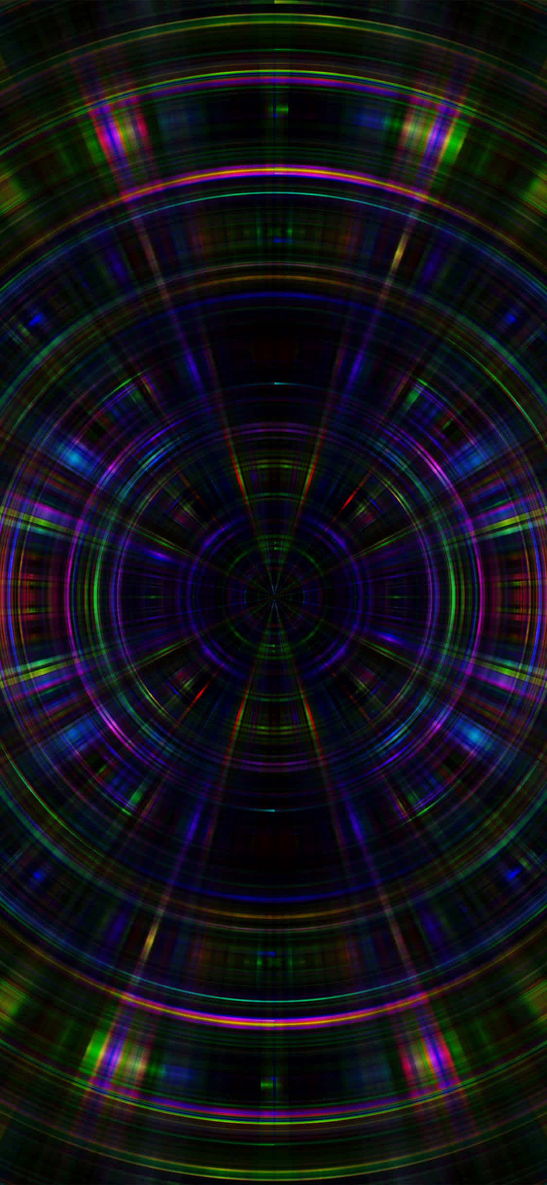 Explorează Un Alt Tărâm Cu Psychedelic Întunecat Fundal