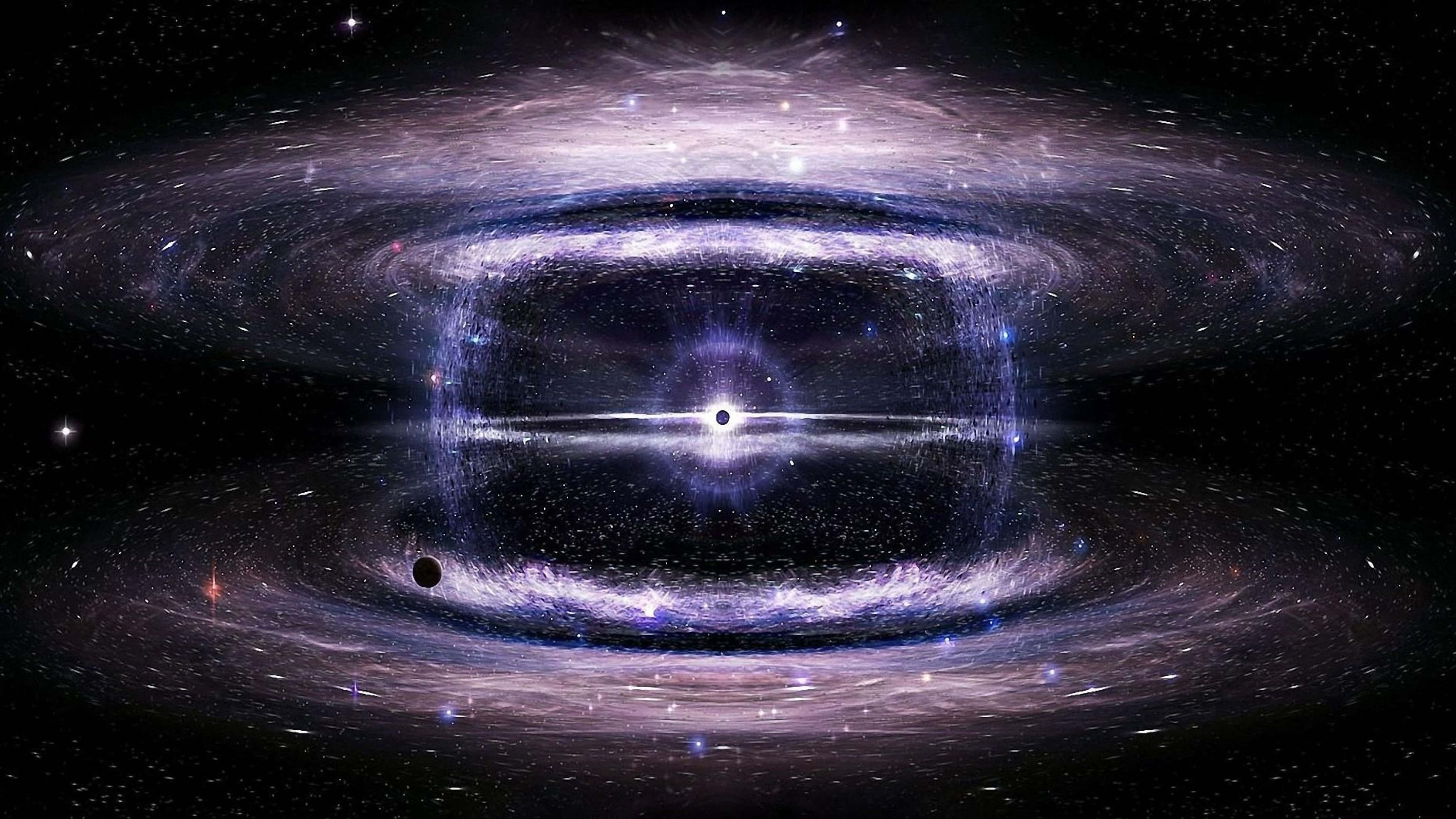 Explozie Stelară în Univers 4K Fundal