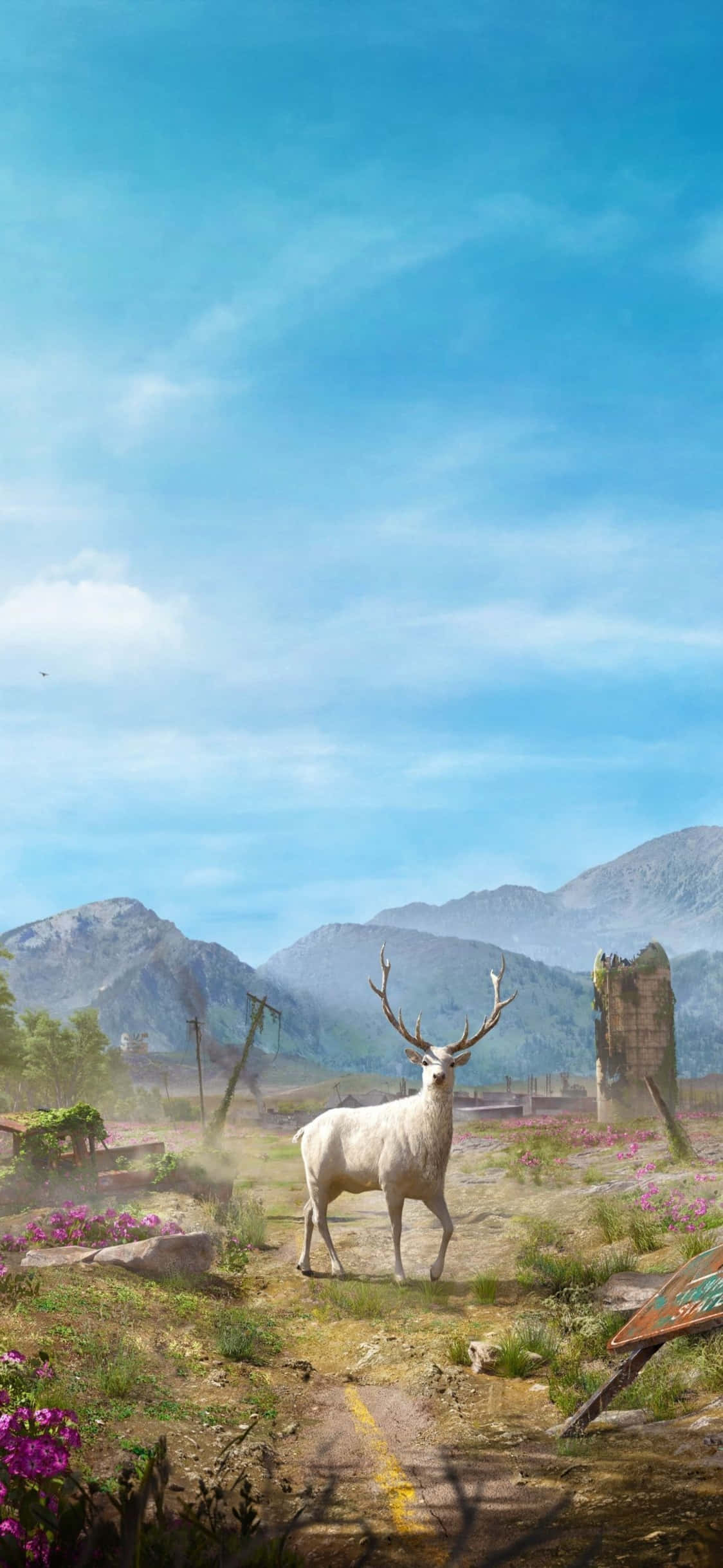 Fă o călătorie într-o lume nouă și explorează frumusețea Far Cry 3 cu iPhone X Fundal