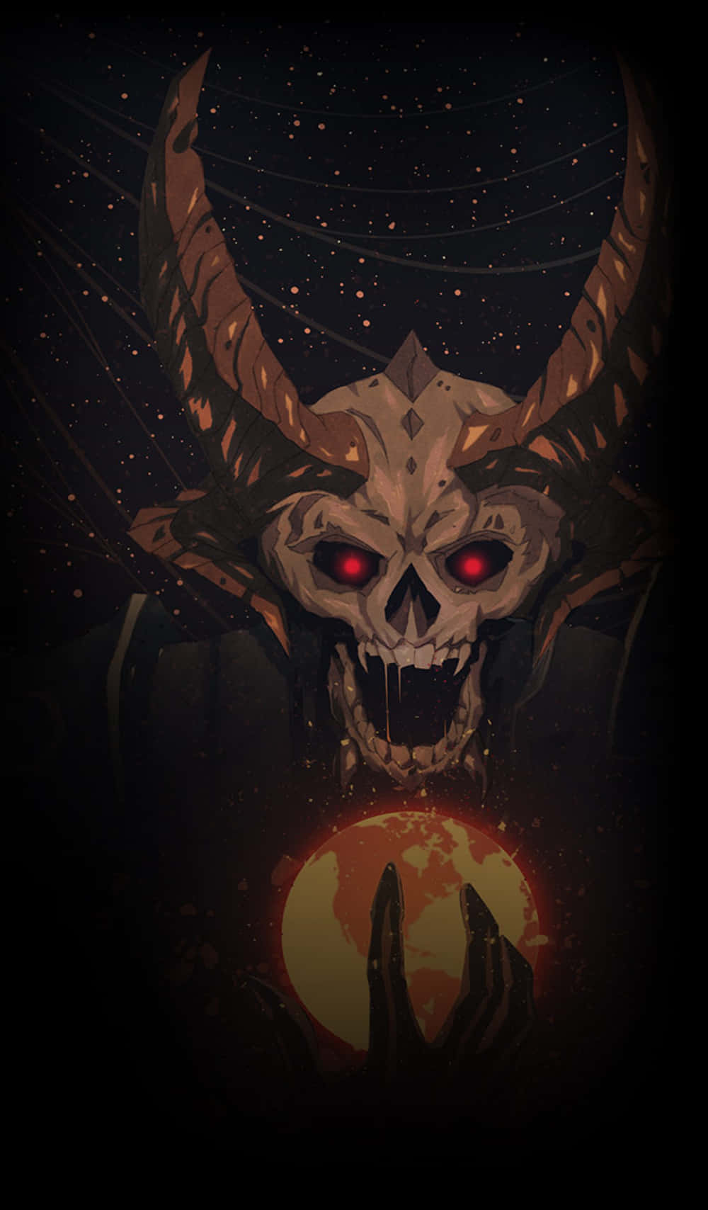 Fă o declarație cu designul îndrăzneț și luminos al Pixel 3xl Doom Fundal