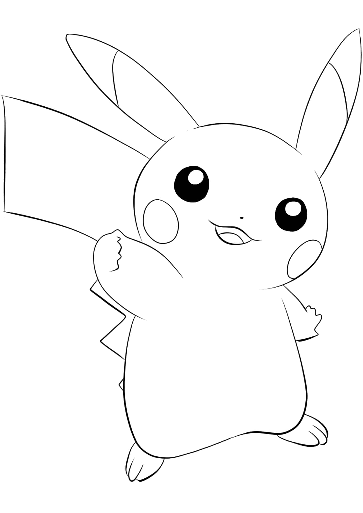 Fă-ți creativitatea să prindă viață cu această pagină de colorat Pokemon imprimabilă Fundal