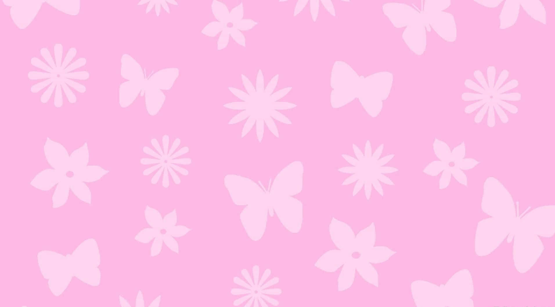Fă-ți viața la fel de colorată și distractivă ca acest design Kawaii Pink. Fundal