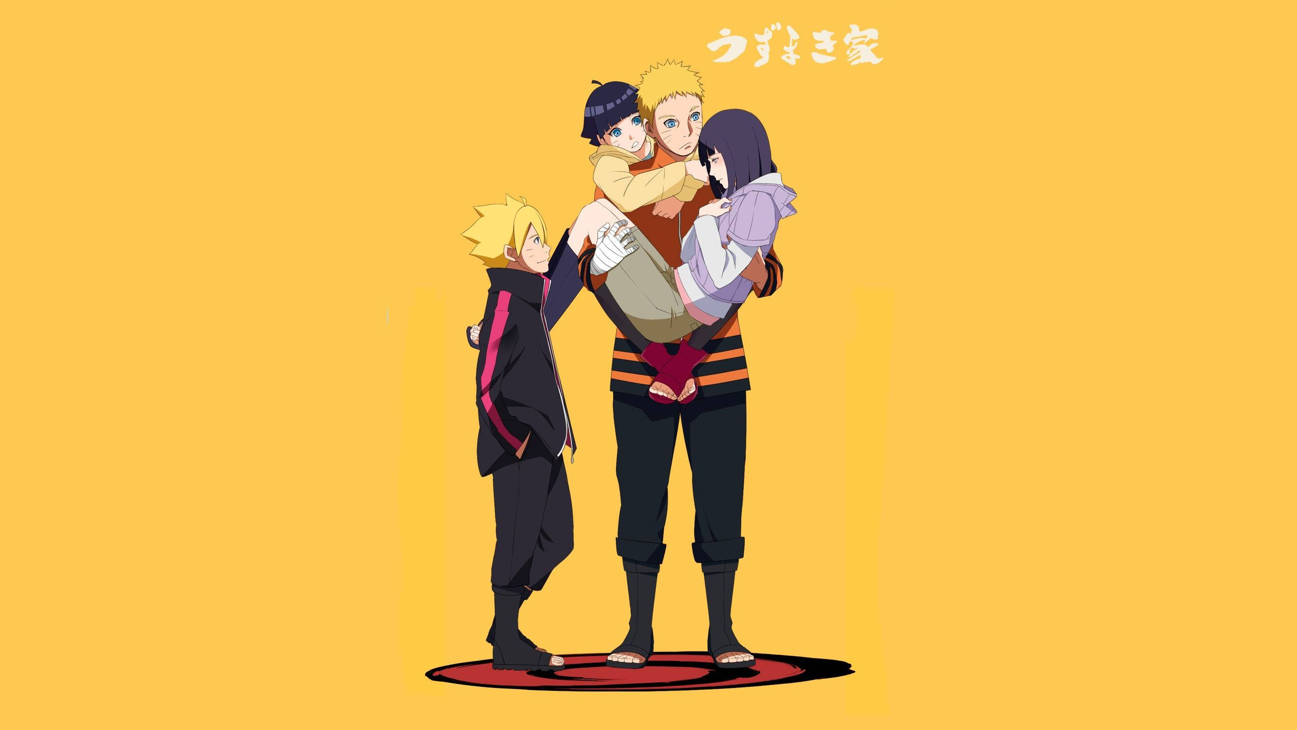 Familia Iubitoare a lui Naruto și Hinata Fundal