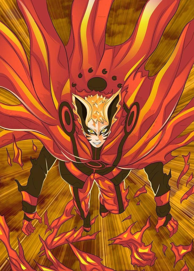 Fanart Naruto Modul Baryon Fundal