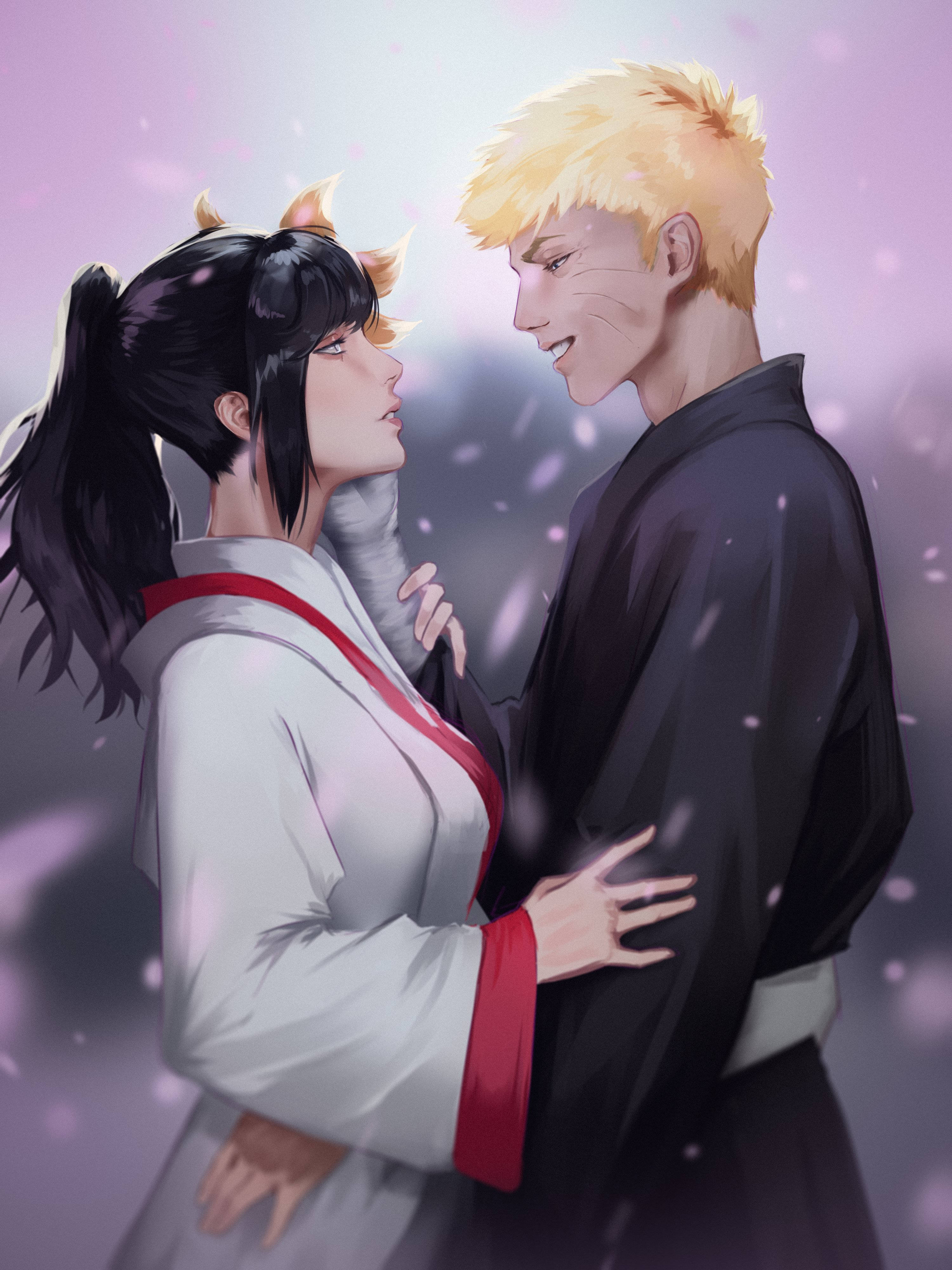 Fanart Naruto și Hinata Iubire Fundal