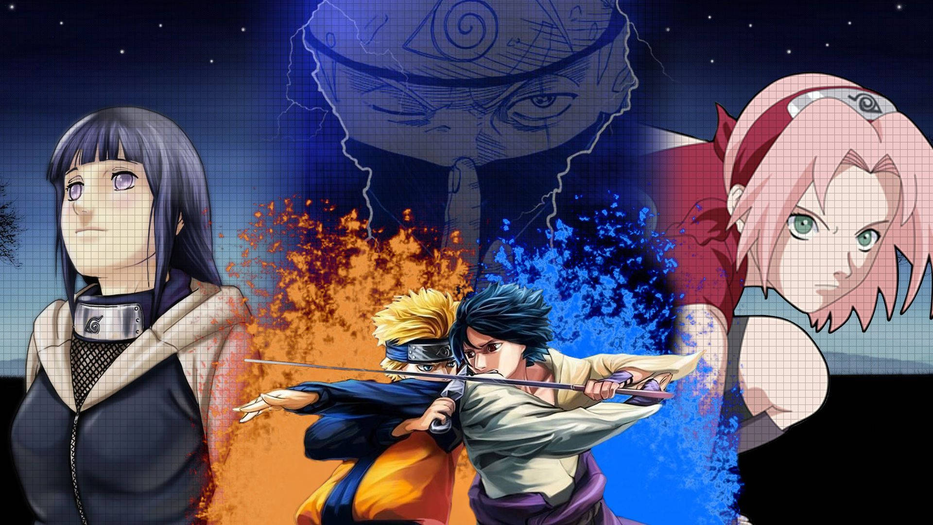 Fanart Naruto și Hinata Fundal