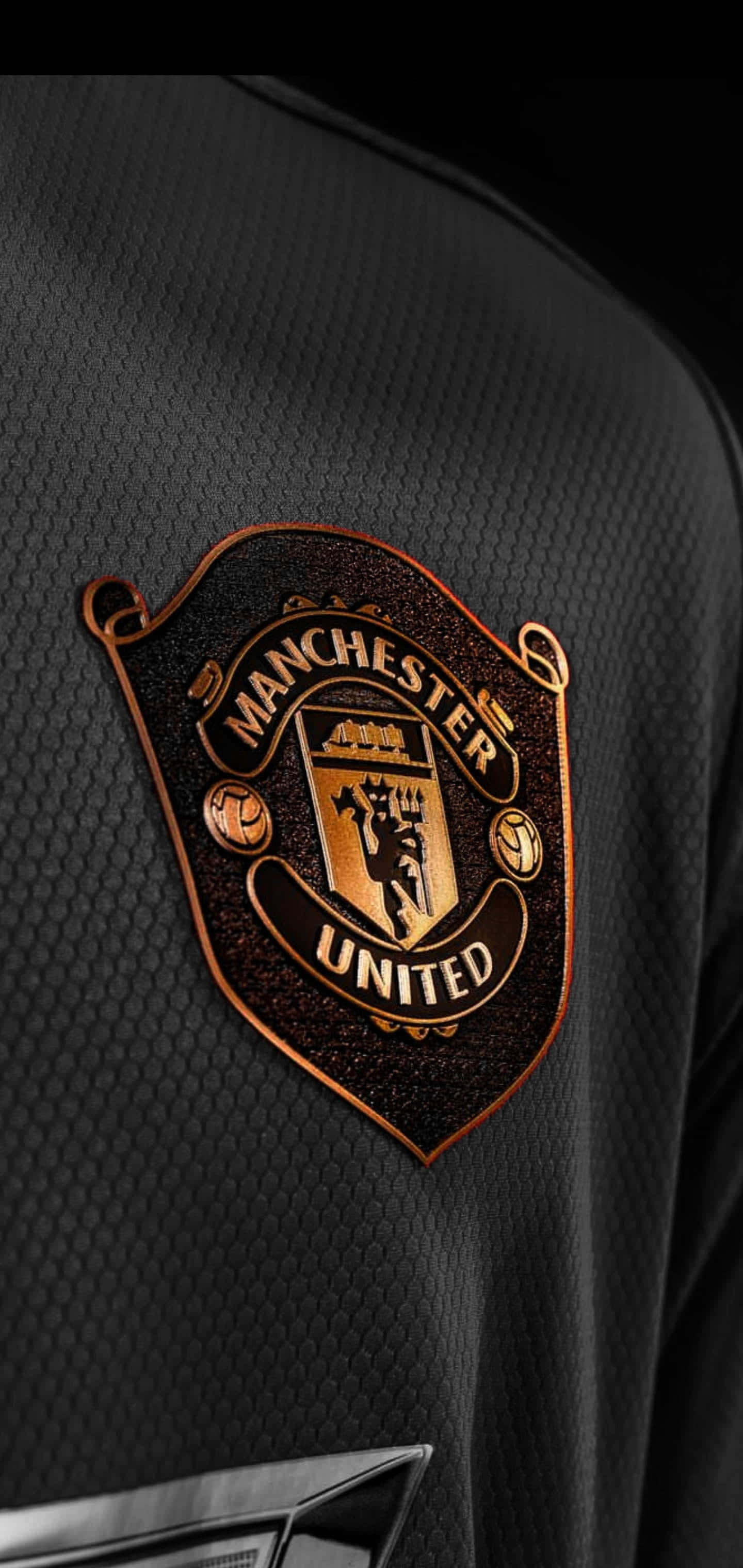 Fanii Manchester United își Arată Telefoanele Fundal