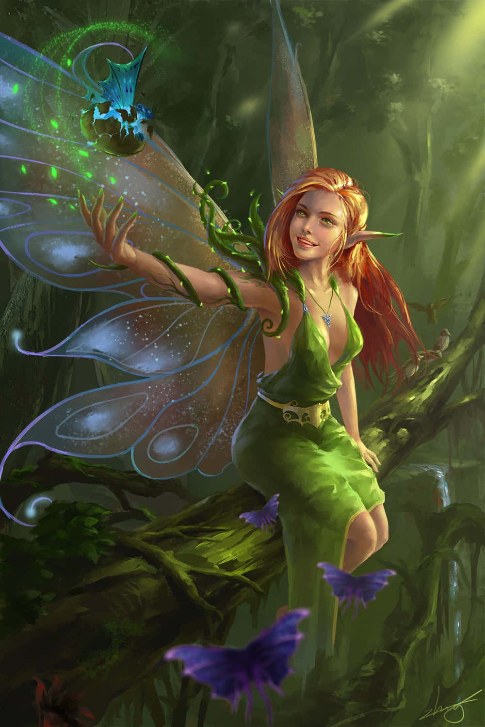 Fantasy Sclipitoare Fundal