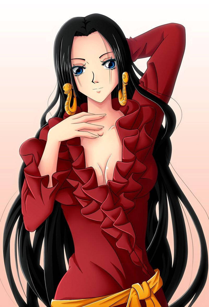 Fata Anime Cool PFP Boa Hancock Fundal