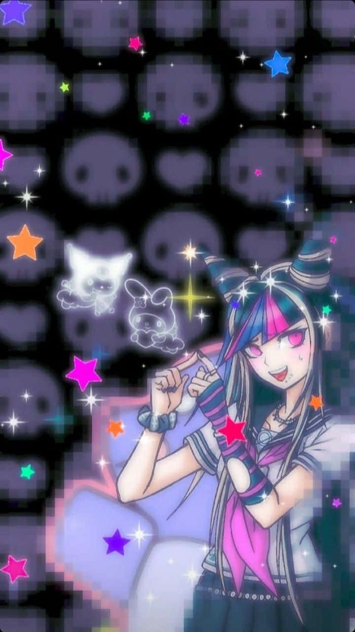 Fata anime gotică Ibuki Mioda Fundal