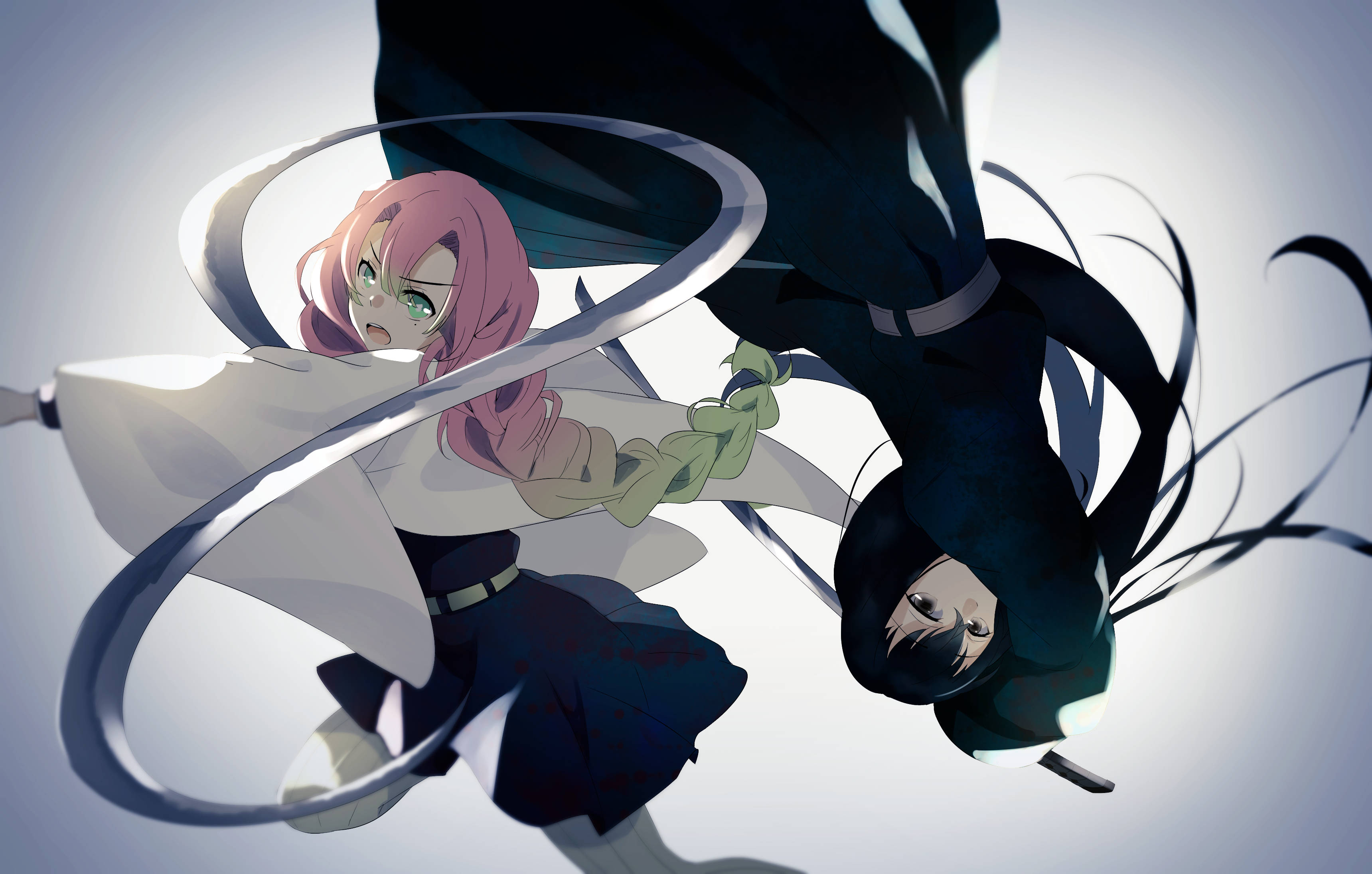 Femei Cool Demon Slayer Fundal