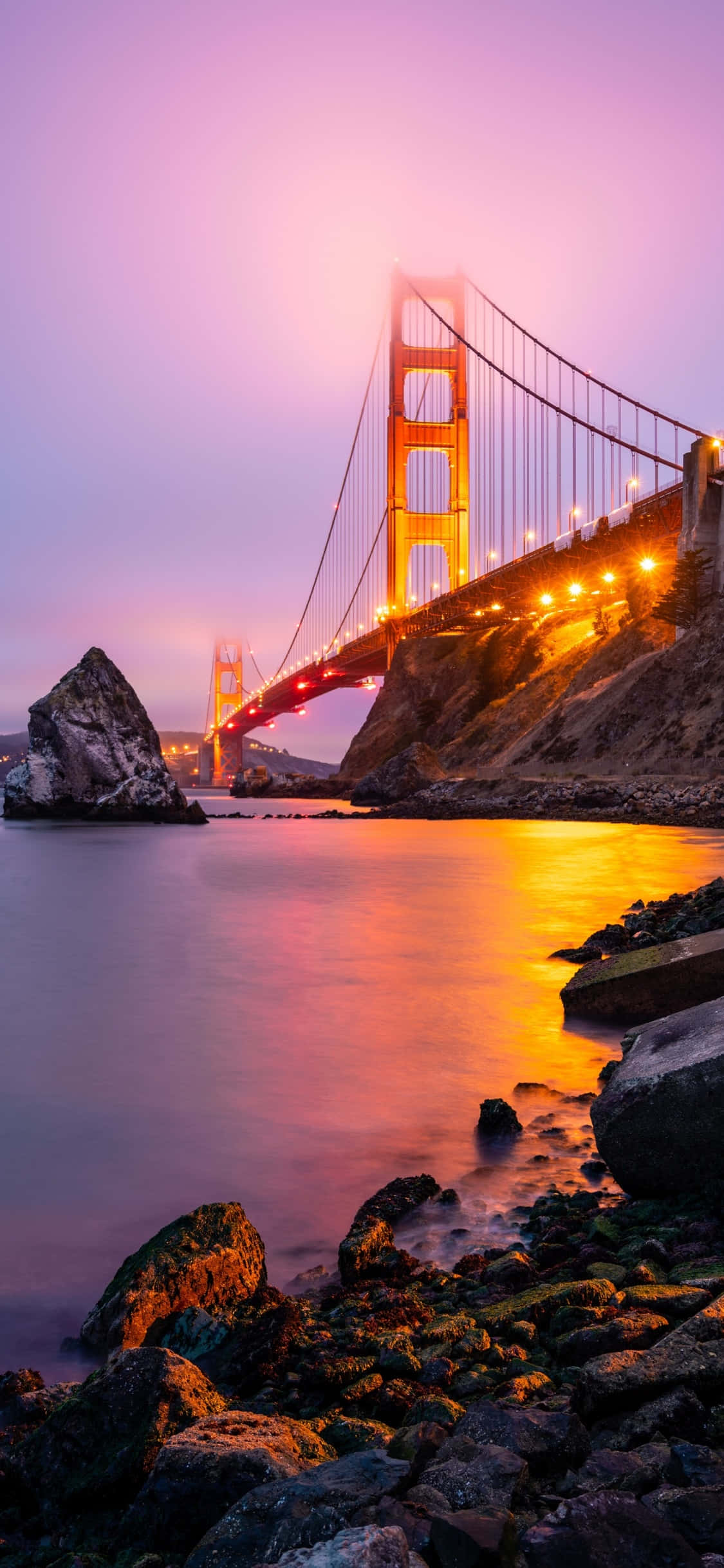 Fericirea pe malul mării în California Fundal