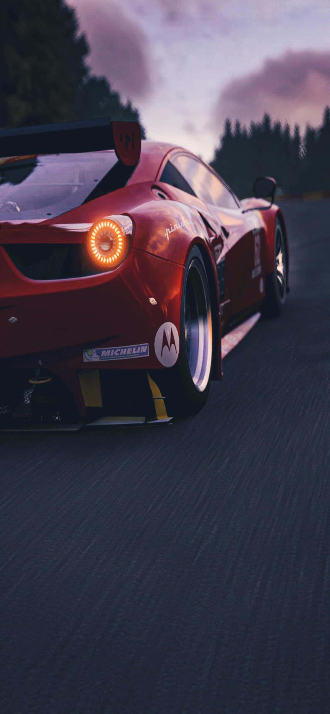 Ferrari 488 iPhone X Forza Motorsport 7 Background Fundal
