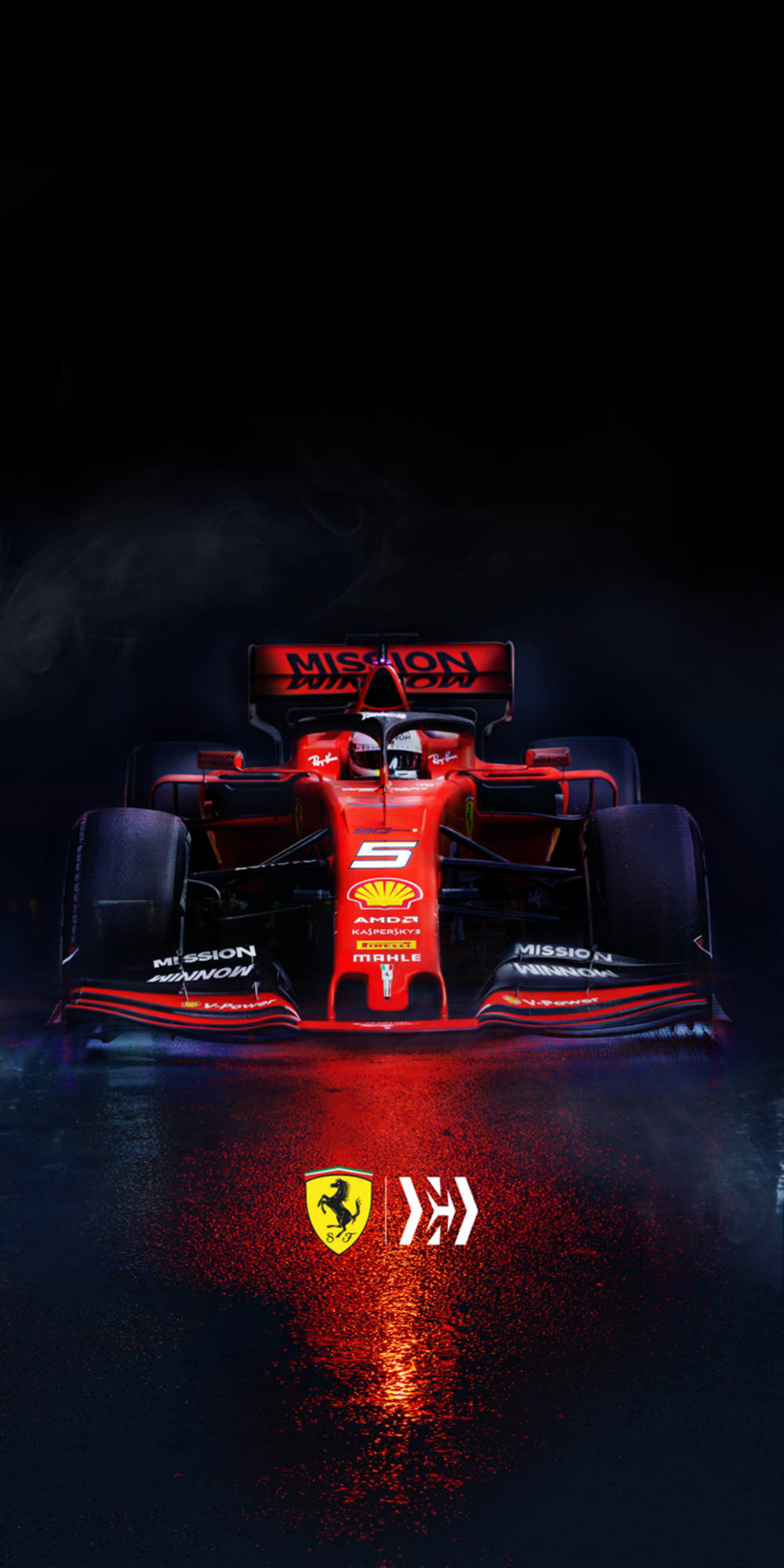 Ferrari de Formula 1 pentru iPhone Fundal