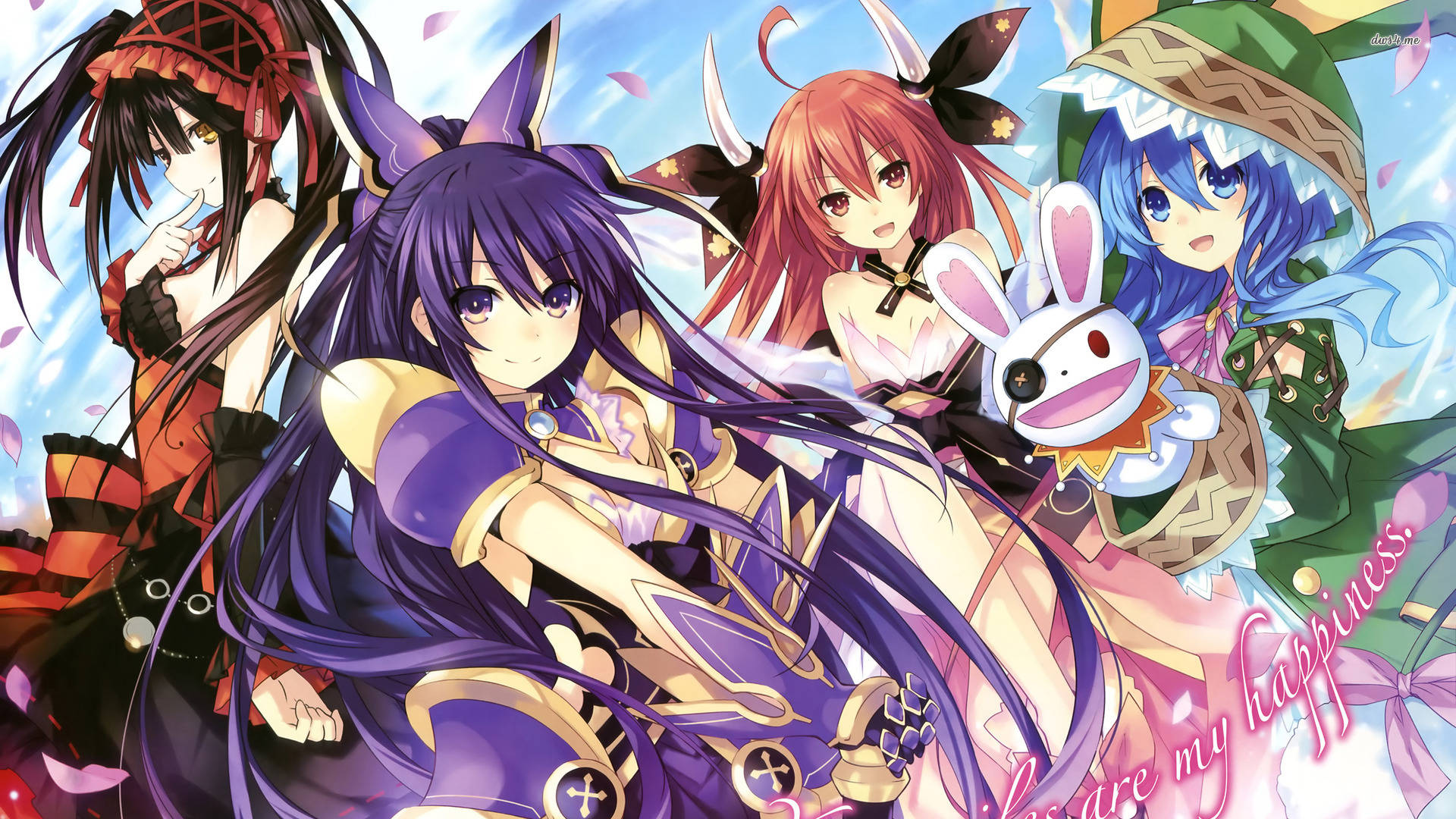 Fete Anime Date A Live Fundal