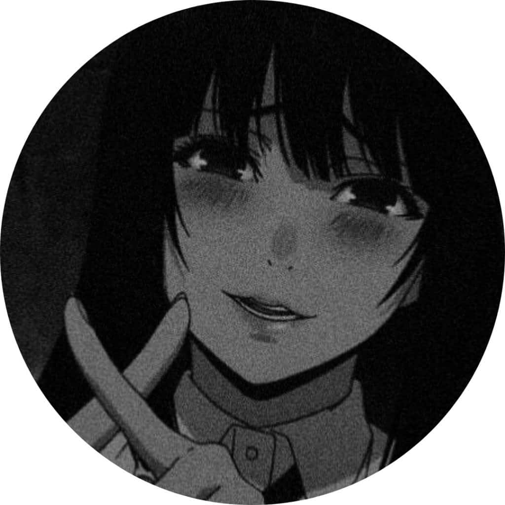 Fete Anime Pfp Alb Negru Fundal