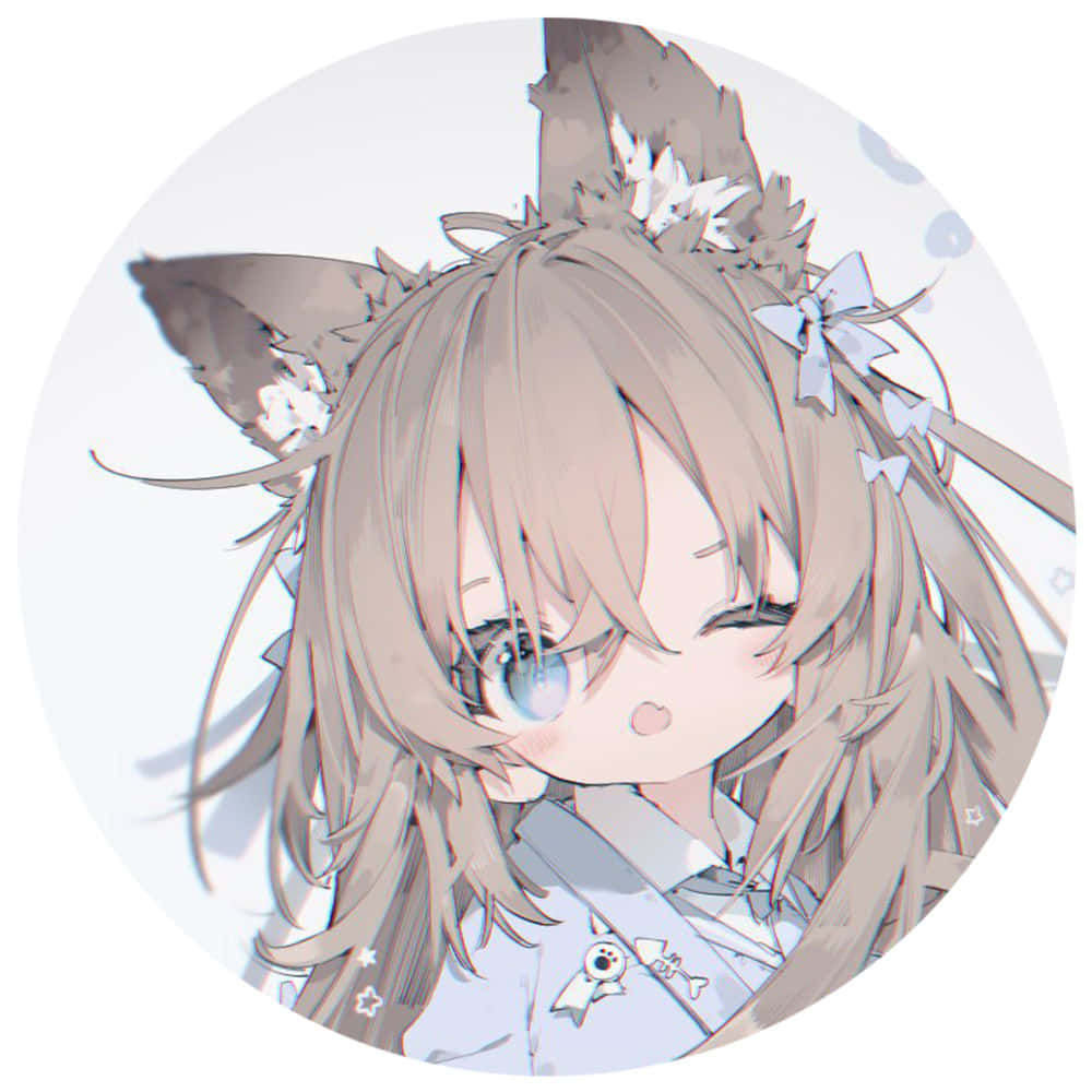 Fete Anime Pfp Urechi Păroase Fundal