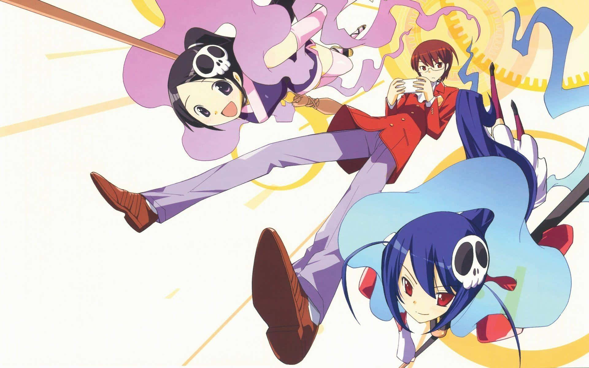 Fetele din The World God Only Knows Fundal