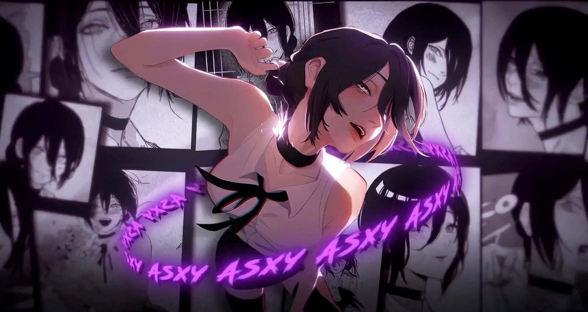 fetiță anime sexy /drăguță/4K Fundal