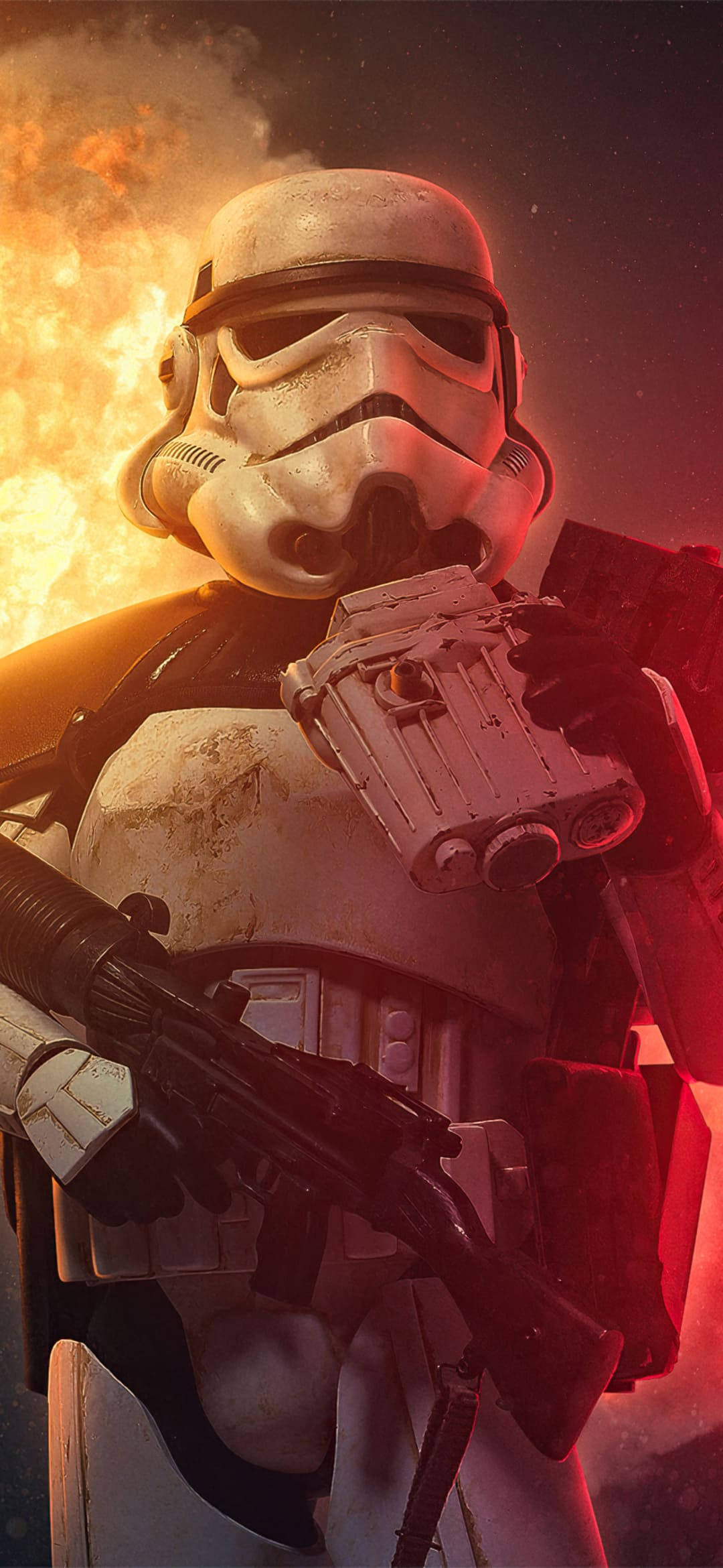 Fiery Star Wars iPhone 6 Plus Fundal