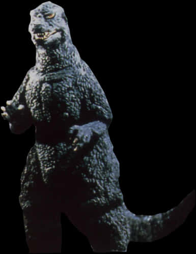 Figură clasică Godzilla izolată Fundal