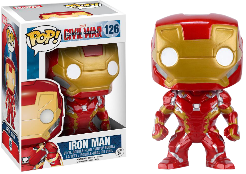 Figură Funko Pop Iron Man Fundal