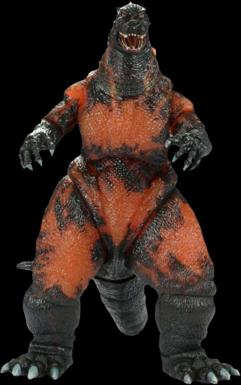 Figură Godzilla înverșunată Fundal