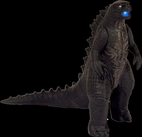 Figurina Godzilla în picioare Fundal
