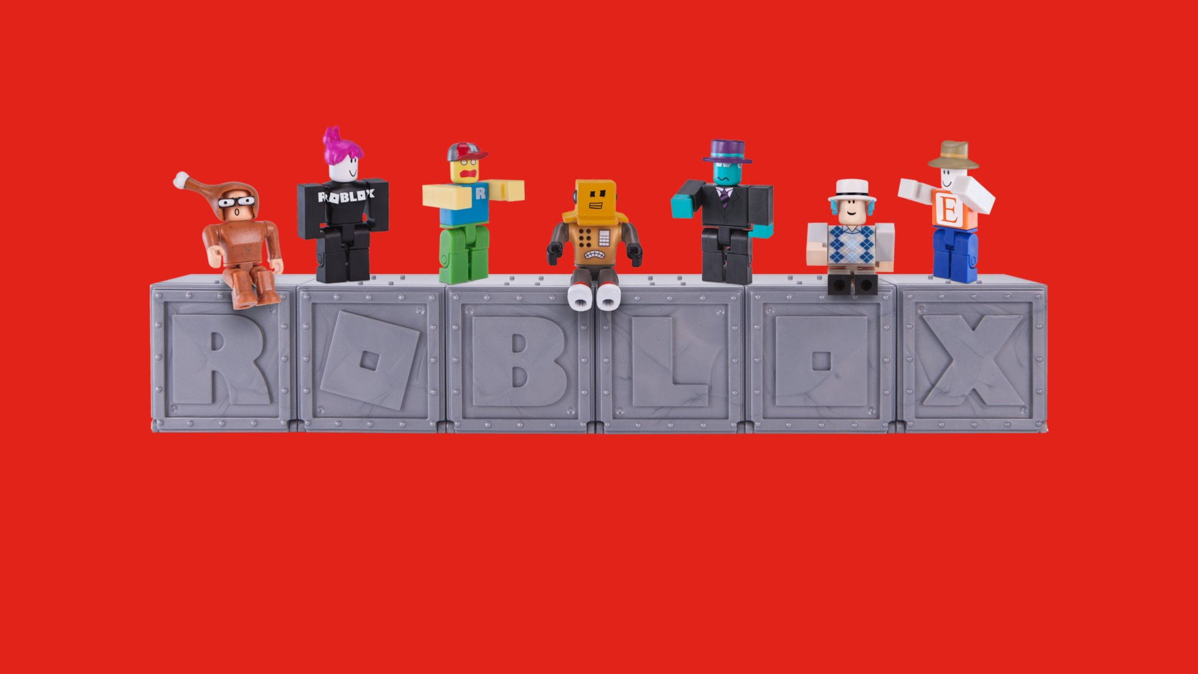 Figurine Jucării Roblox 4K Fundal