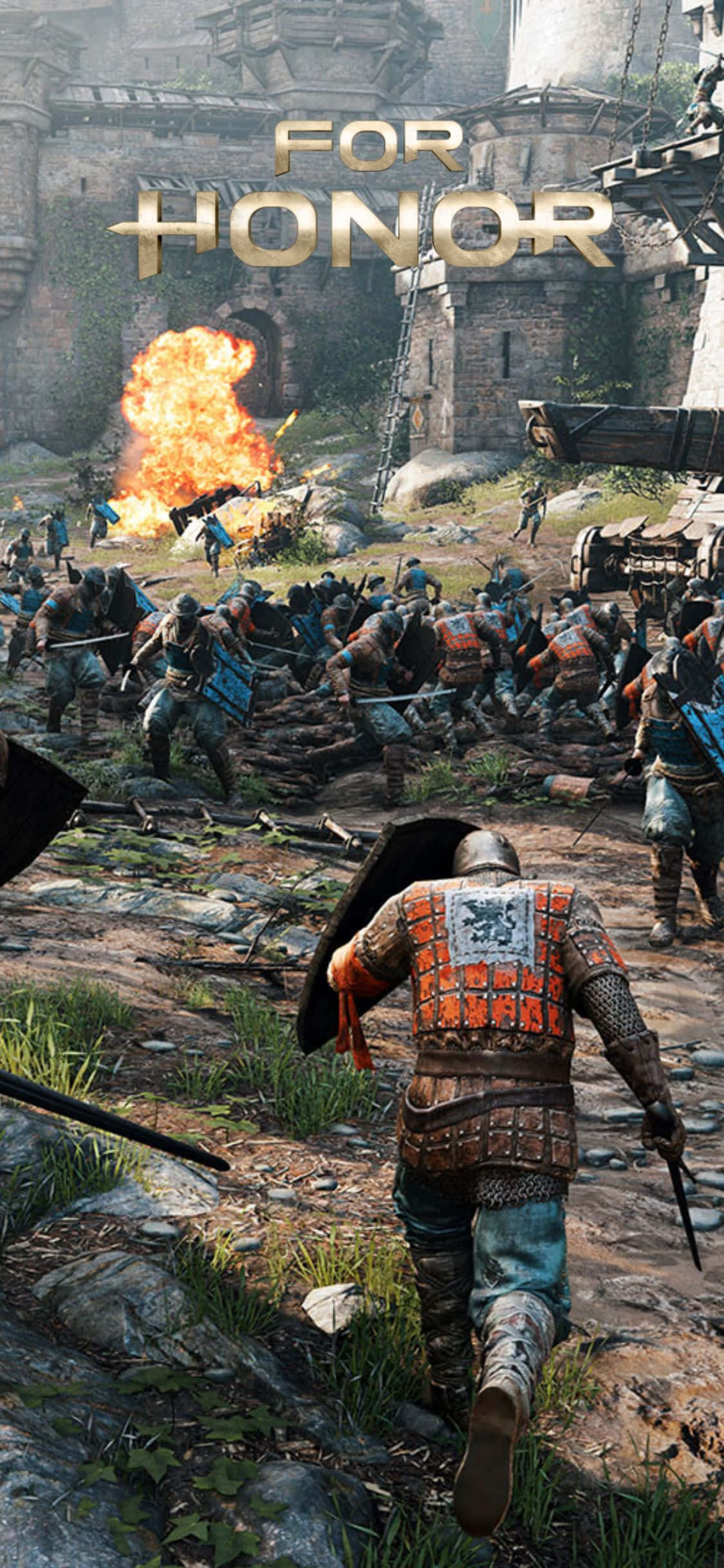 Fii Curajos și Sofisticat - iPhone Xs For Honor Fundal