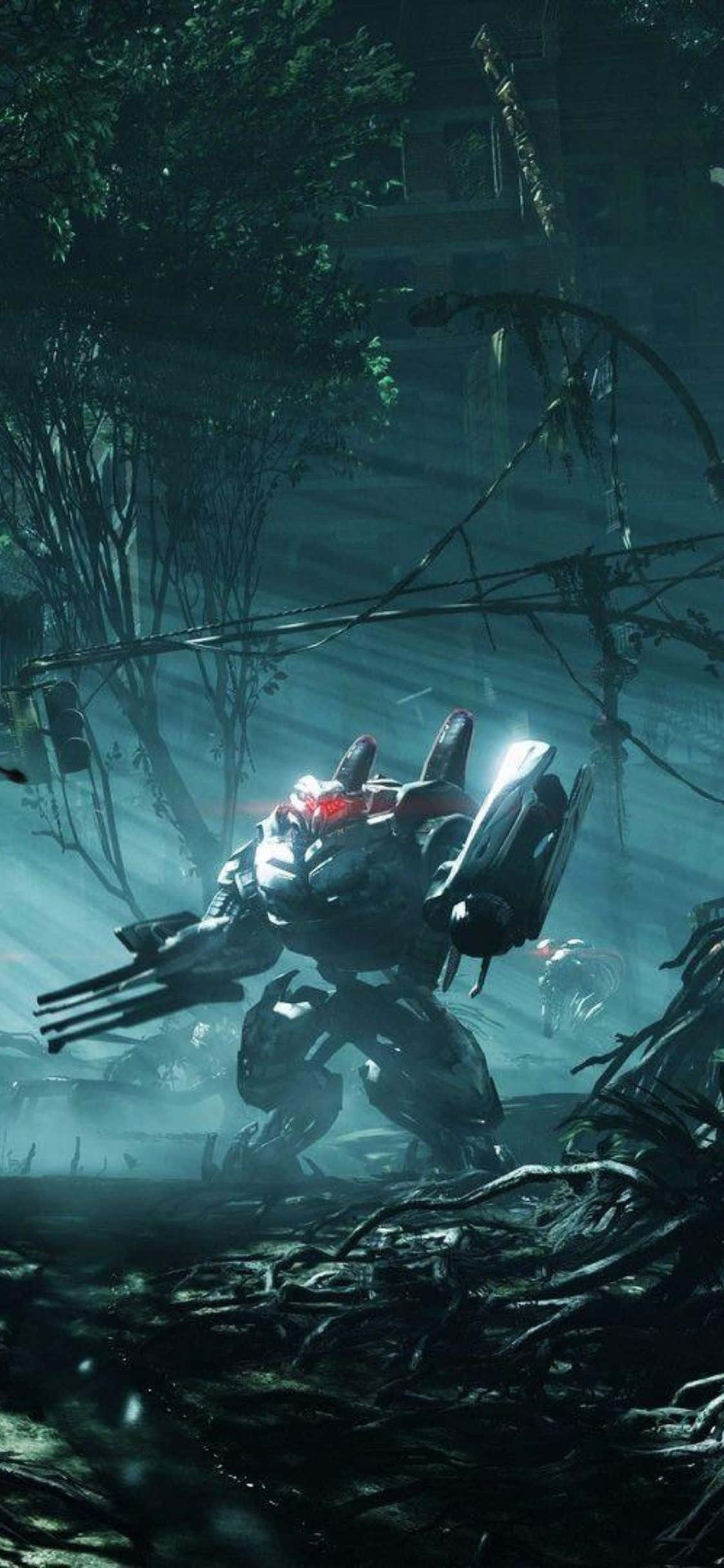 Fii de neoprit cu #iPhoneX și Crysis 3 Fundal