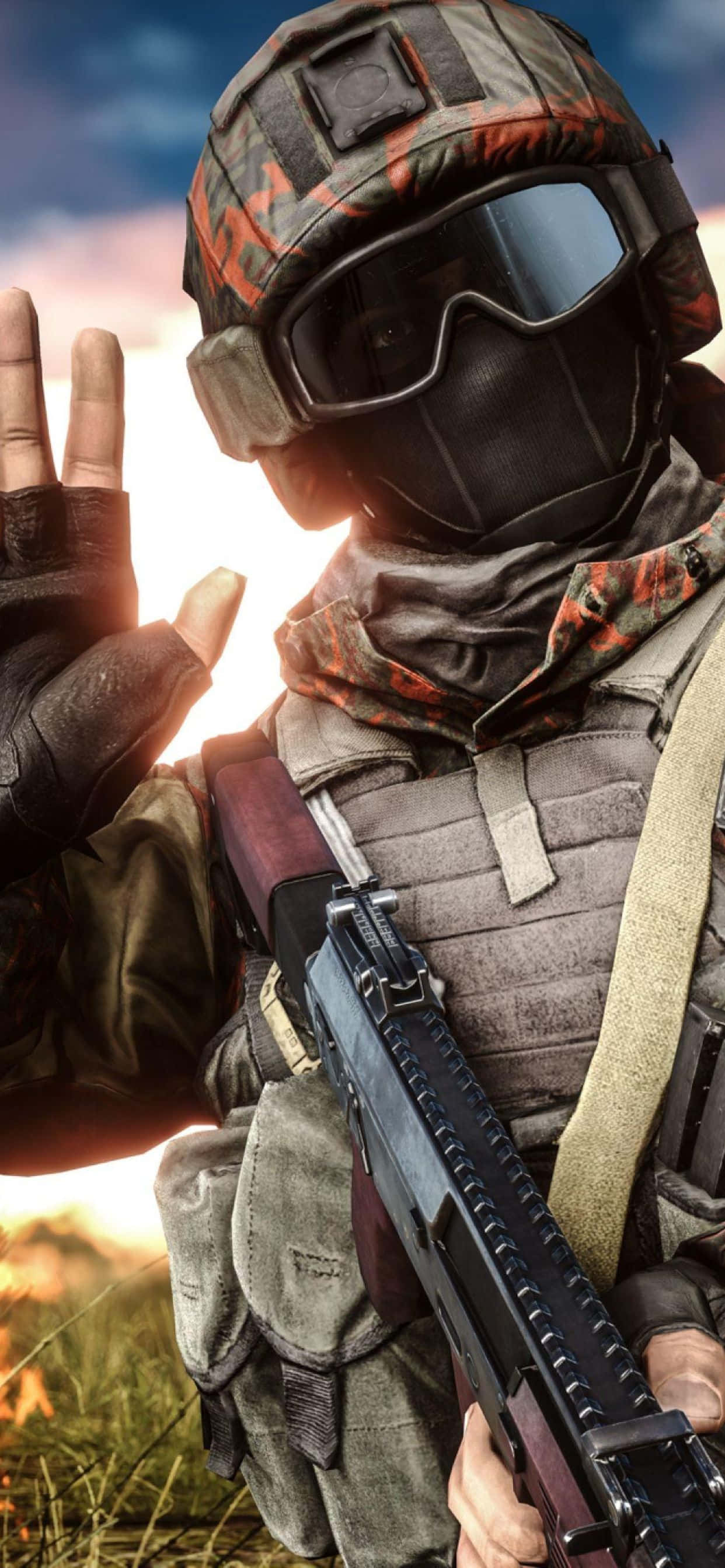 Fii Eroarea în Battlefield V HD Fundal