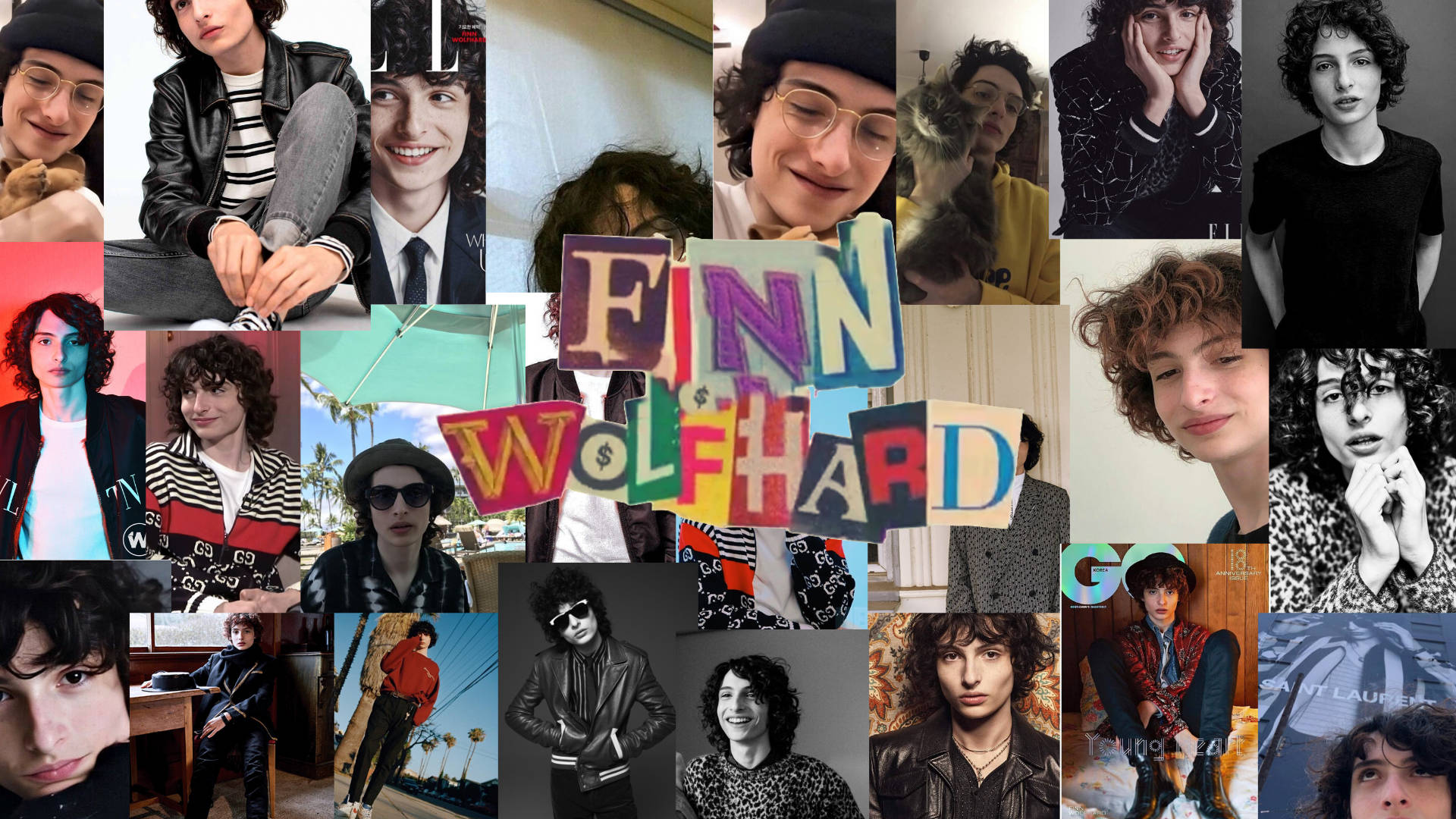 Finn Wolfhard estetic băiat Fundal