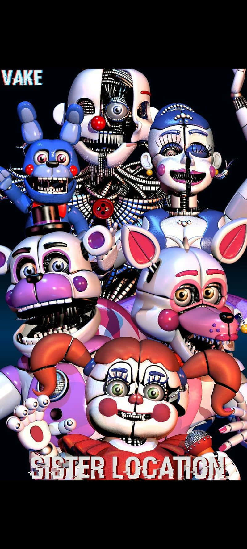 Five Nights at Freddy's: Sister Location Smiling Widely Fundal