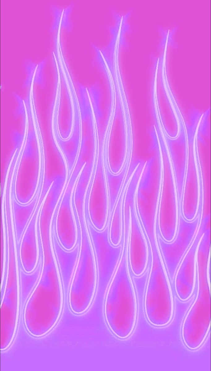 Flăcări roz neon Fundal