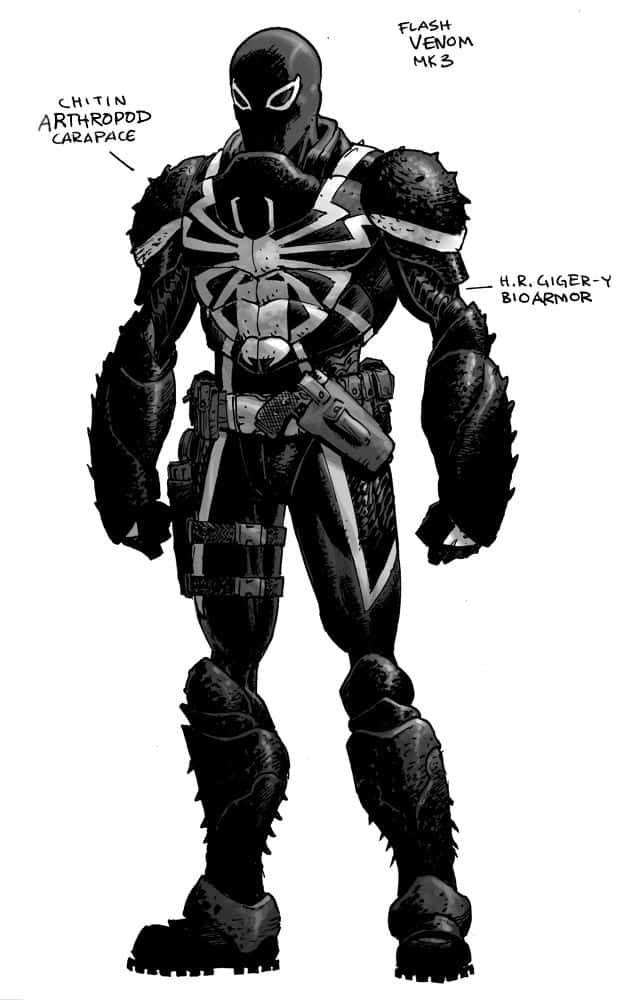 Flash Thompson – Eroina Vigilante și Personaj Iconic Fundal