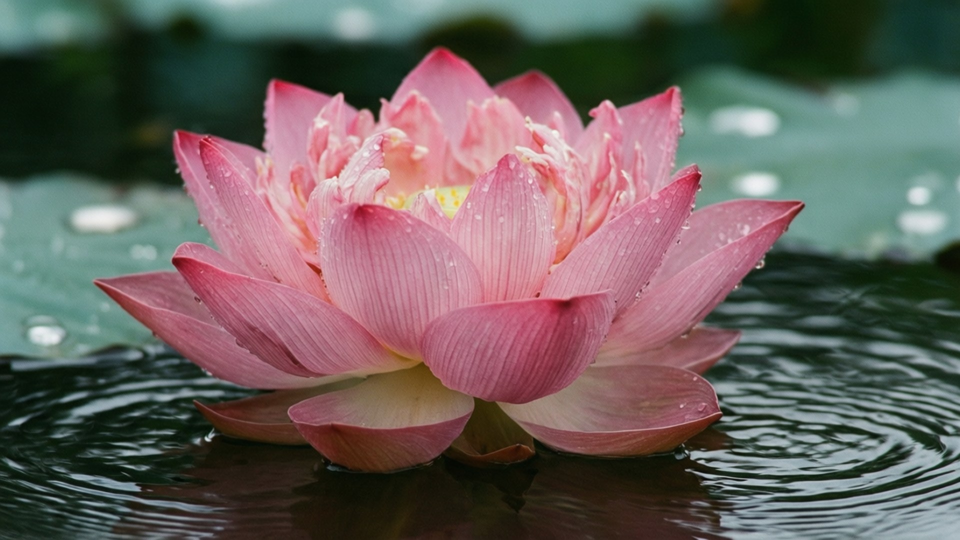 Floare de Lotus Macro Fundal